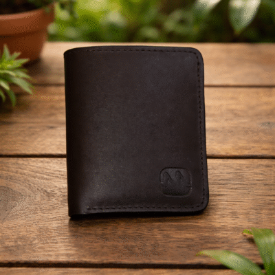 ButtonFold Mini Leather Wallet