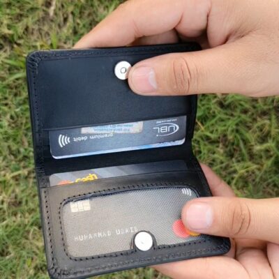 ButtonFold Mini Leather Wallet
